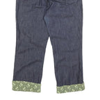 VERSACE JEANS COUTURE Womens Jeans Blue Regular Straight Denim Raw W31 L23