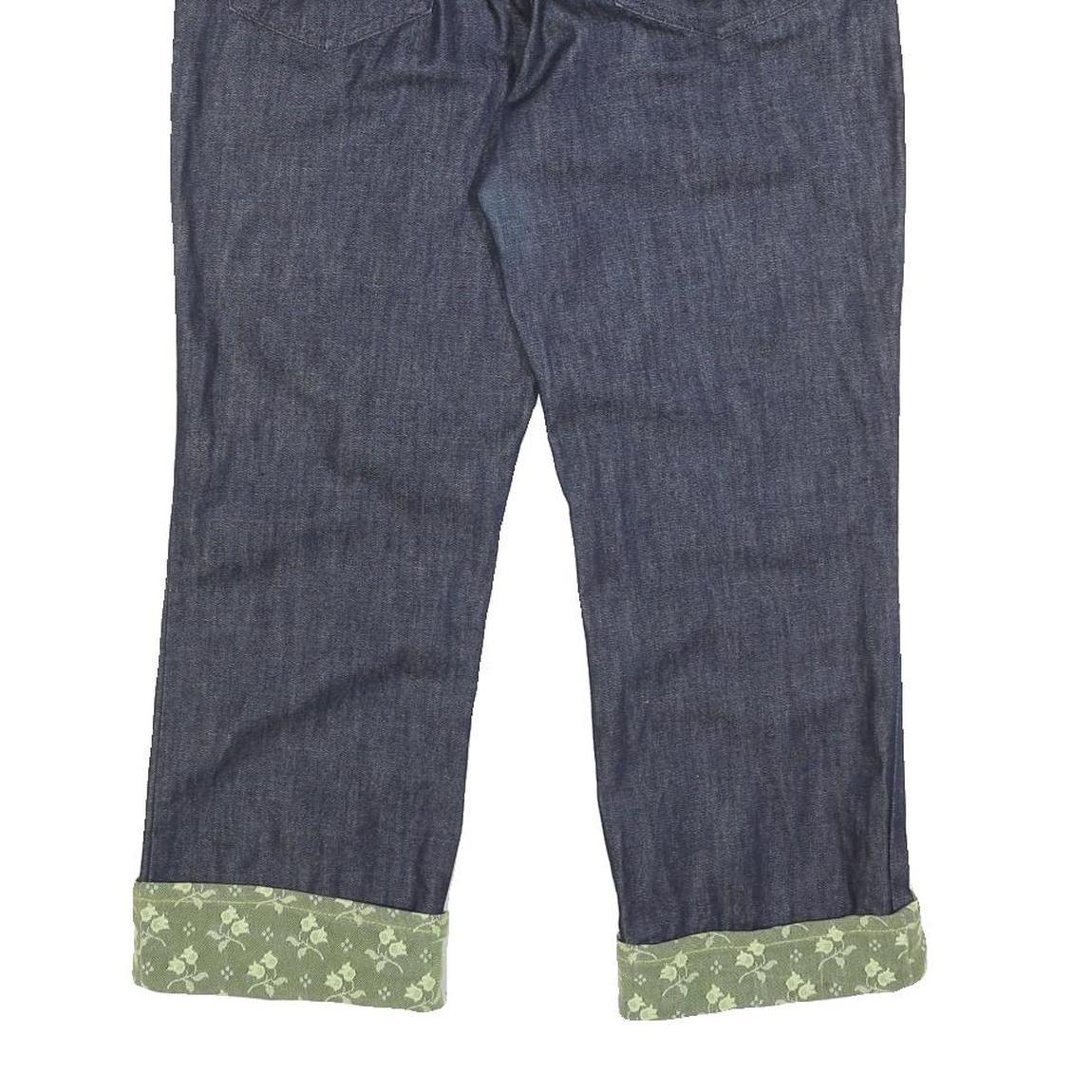 VERSACE JEANS COUTURE Womens Jeans Blue Regular Straight Denim Raw W31 L23