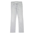 CARHARTT Texas Pant Womens Jeans Grey Regular Straight Stone Wash W28 L32