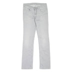 CARHARTT Texas Pant Womens Jeans Grey Regular Straight Stone Wash W28 L32