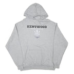CHAMPION Mens Grey Kentwood Football Pullover Hoodie XL Cotton Blend