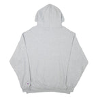 CHAMPION Mens Grey Kentwood Football Pullover Hoodie XL Cotton Blend