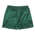 RUSSELL ATHLETIC Mens Sports Shorts Green XL W36 Polyester Blend Mesh Relaxed