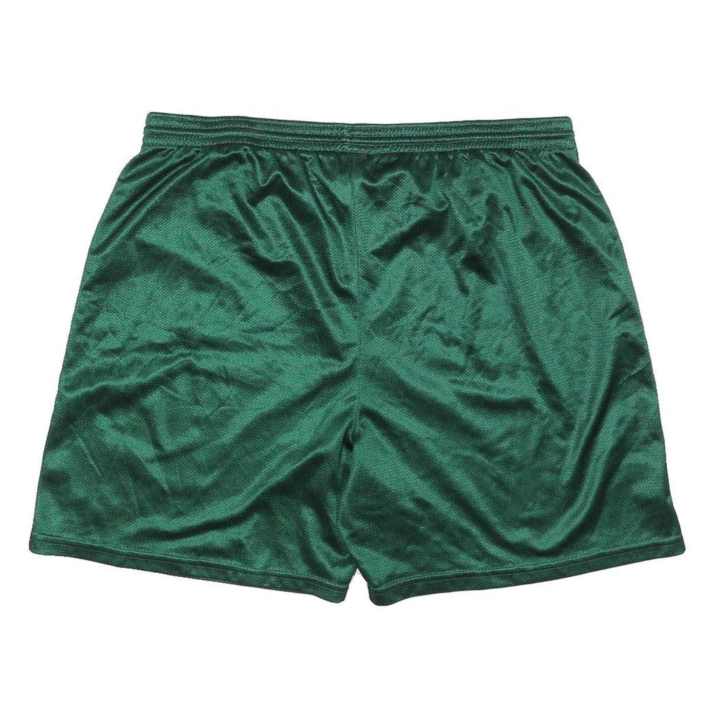 RUSSELL ATHLETIC Mens Sports Shorts Green XL W36 Polyester Blend Mesh Relaxed