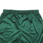 RUSSELL ATHLETIC Mens Sports Shorts Green XL W36 Polyester Blend Mesh Relaxed