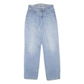 LEVI'S 314 Womens Jeans Blue Regular Straight Denim Light W26 L30 Classic Fit