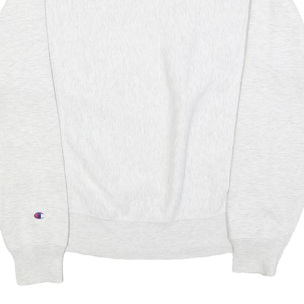 CHAMPION REVERSE WEAVE Mens White Crew Neck XS Cotton Blend Sweatshirt