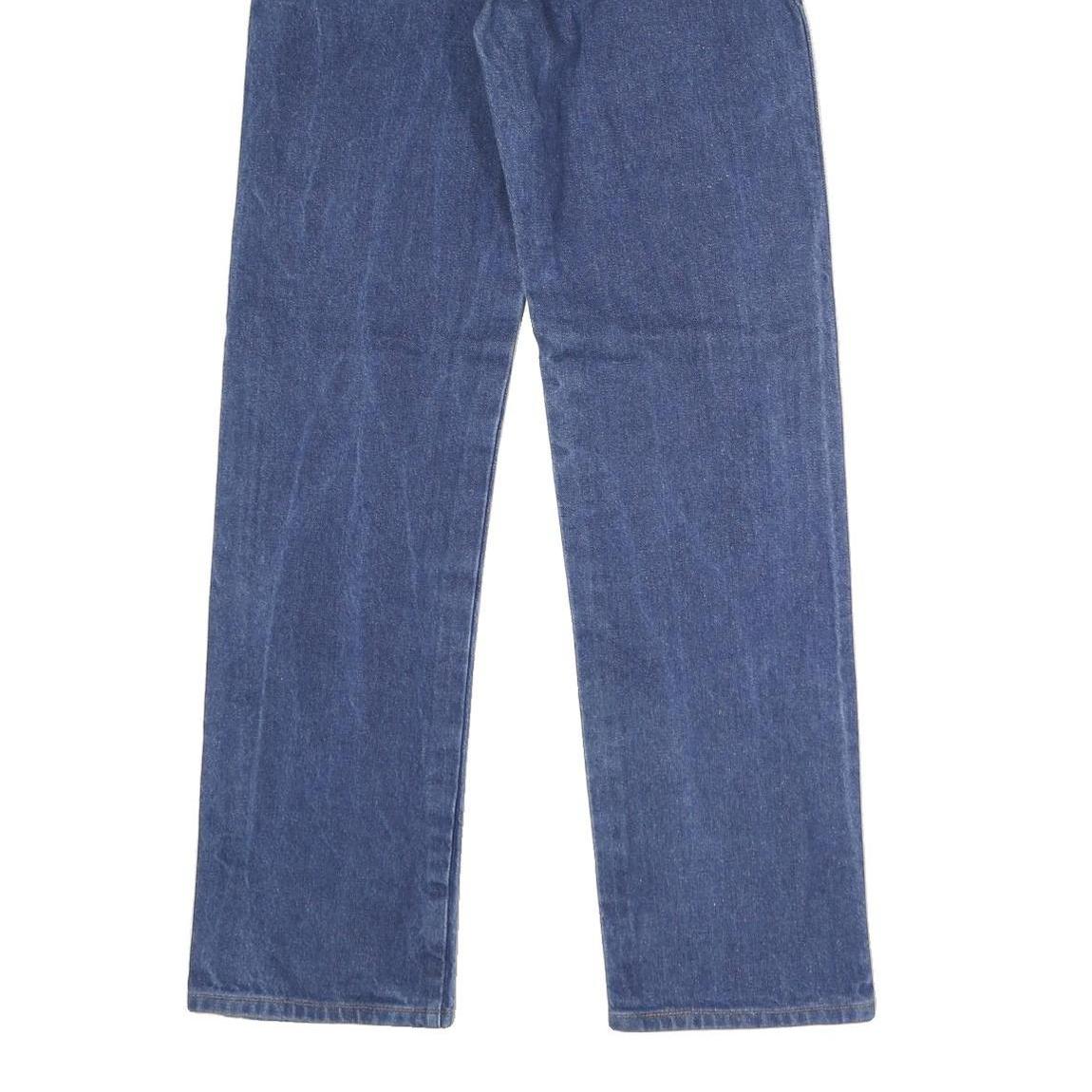 WRANGLER Mens Slim Blue Denim Classic Jeans W29 L31 Straight Cotton Zip