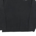 FILA Mens Black Cotton Crew Neck S Sweatshirt Logo Embroidered Casual