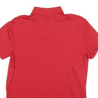 POLO RALPH LAUREN Mens Red Short Sleeve Cotton Polo Shirt M Classic Logo