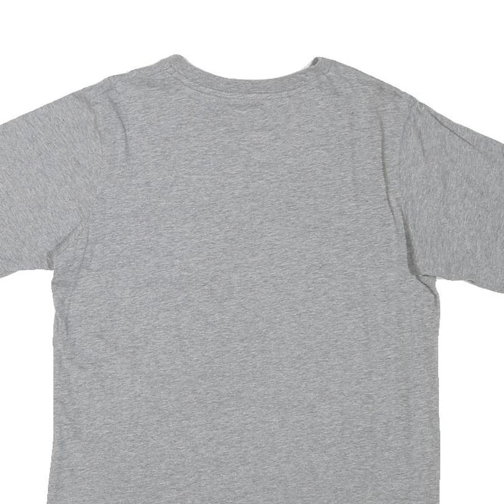 BERGHAUS Mens Grey Cotton Blend T-Shirt S Short Sleeve Crew Neck Logo Print