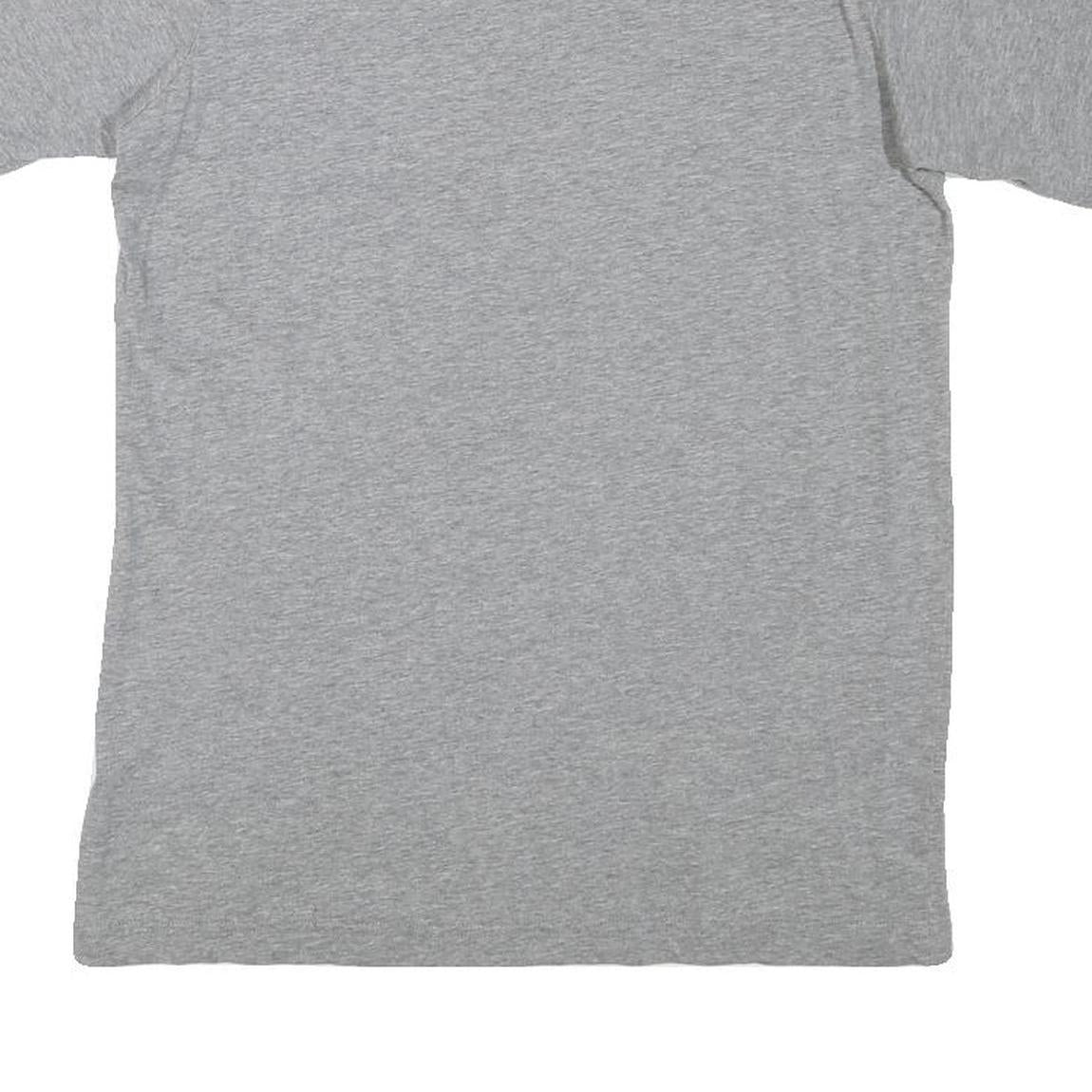 BERGHAUS Mens Grey Cotton Blend T-Shirt S Short Sleeve Crew Neck Logo Print