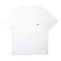 BOSS HUGO BOSS Mens White Plain T-Shirt 2XL Short Sleeve Round Neck Minimal Logo