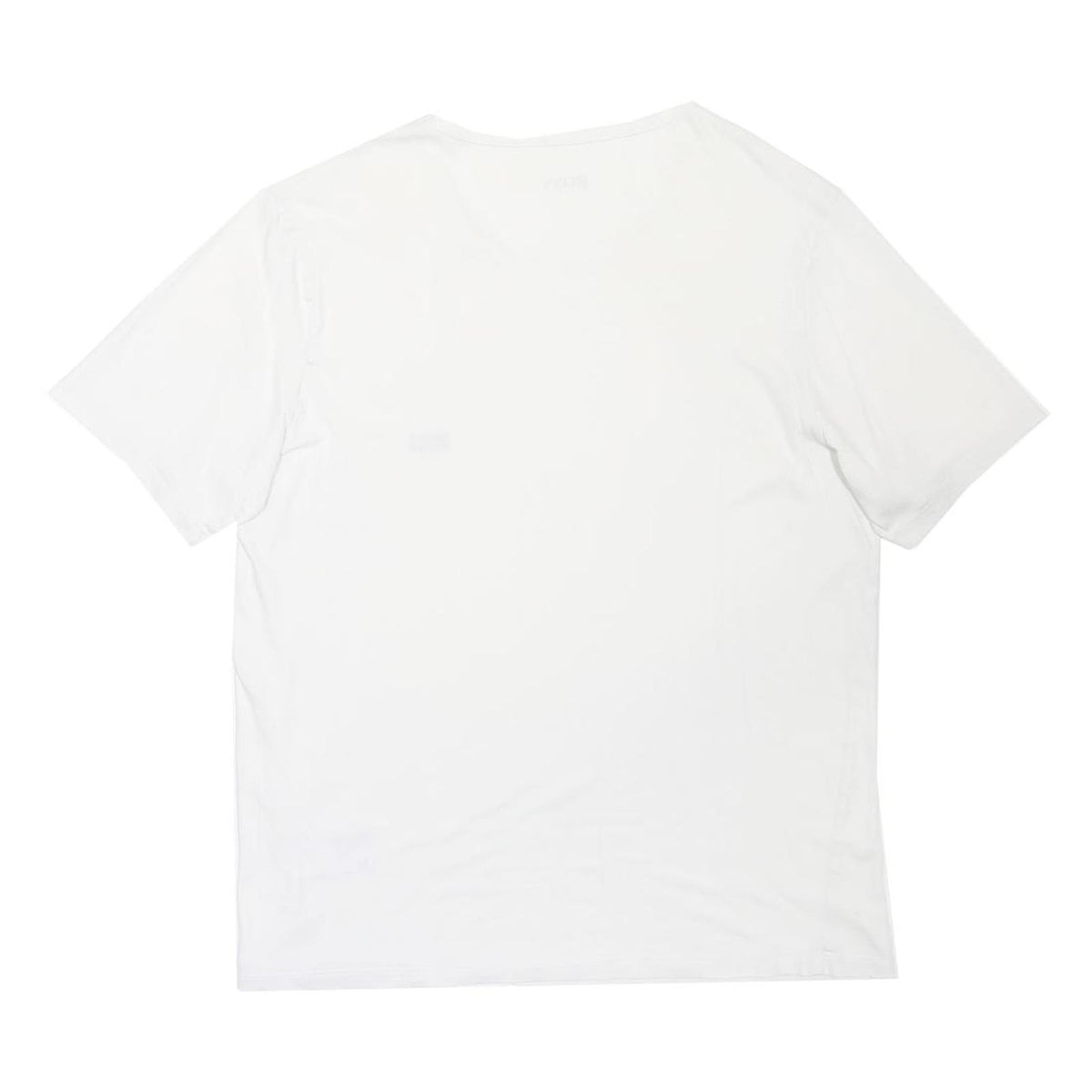 BOSS HUGO BOSS Mens White Plain T-Shirt 2XL Short Sleeve Round Neck Minimal Logo