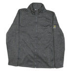THE NORTH FACE Womens Grey Jacket L Polyester Blend Plain Zip Outdoor Casual