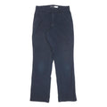 CARHARTT Mens Cotton Blend Navy Relaxed Leg Trousers W28 L30 Workwear Zip
