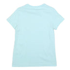 LEVI'S Womens Blue Graphic T-Shirt S Short Sleeve Crew Neck Cotton Blend