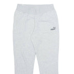 PUMA Mens Joggers Grey Tapered L W28 L28