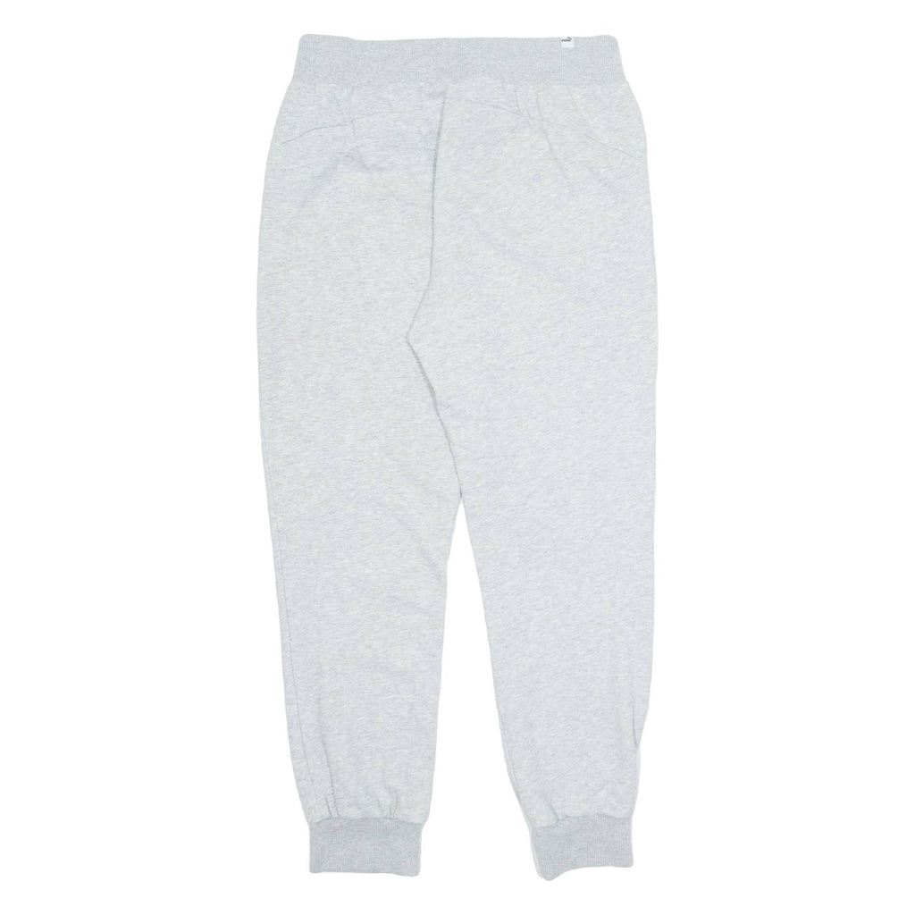 PUMA Mens Joggers Grey Tapered L W28 L28