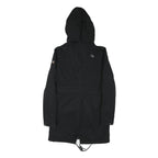 THE NORTH FACE Womens Black Outdoor Jacket S Polyester Blend Plain Hooded Zip