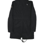 THE NORTH FACE Womens Black Outdoor Jacket S Polyester Blend Plain Hooded Zip