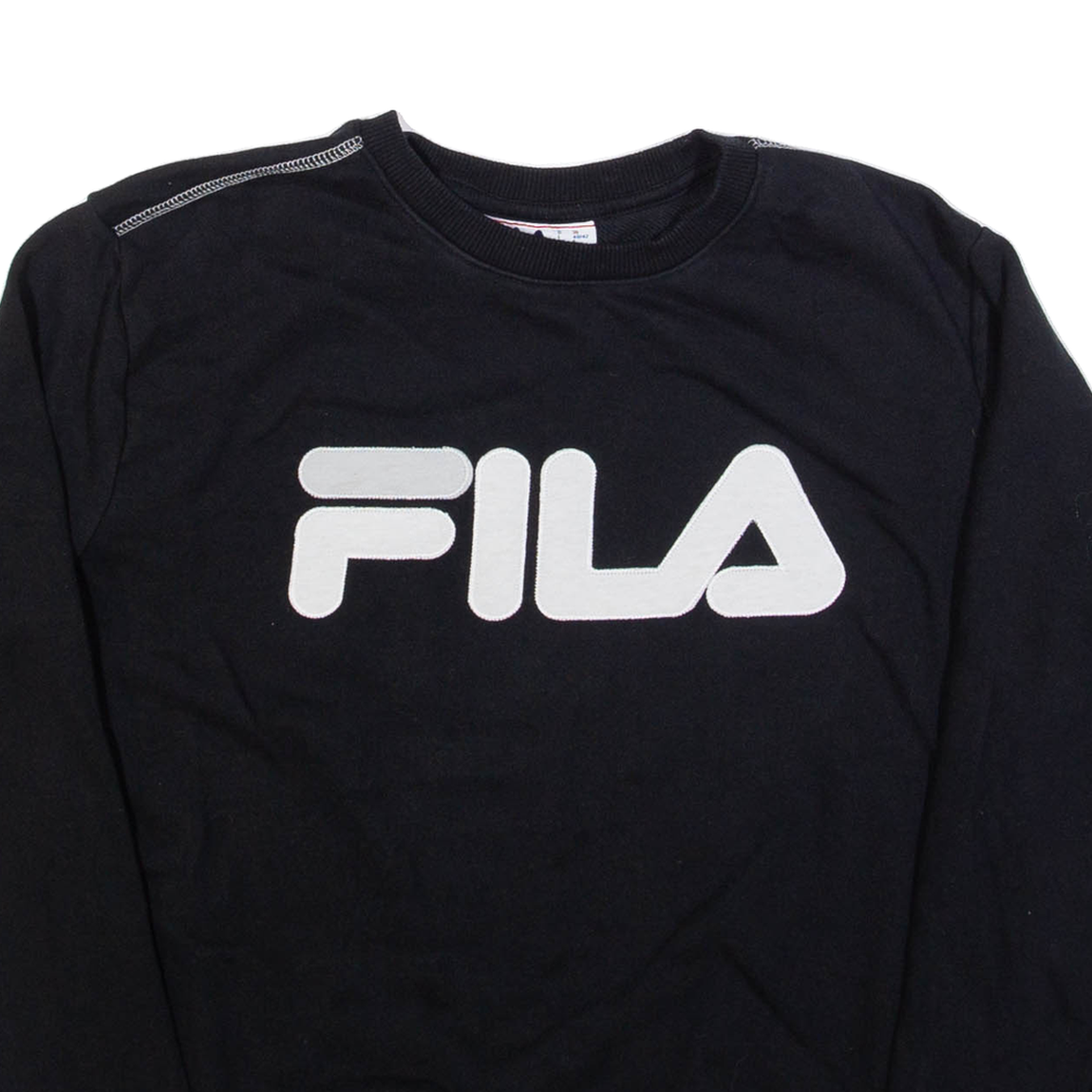 FILA Womens Sweatshirt Black S