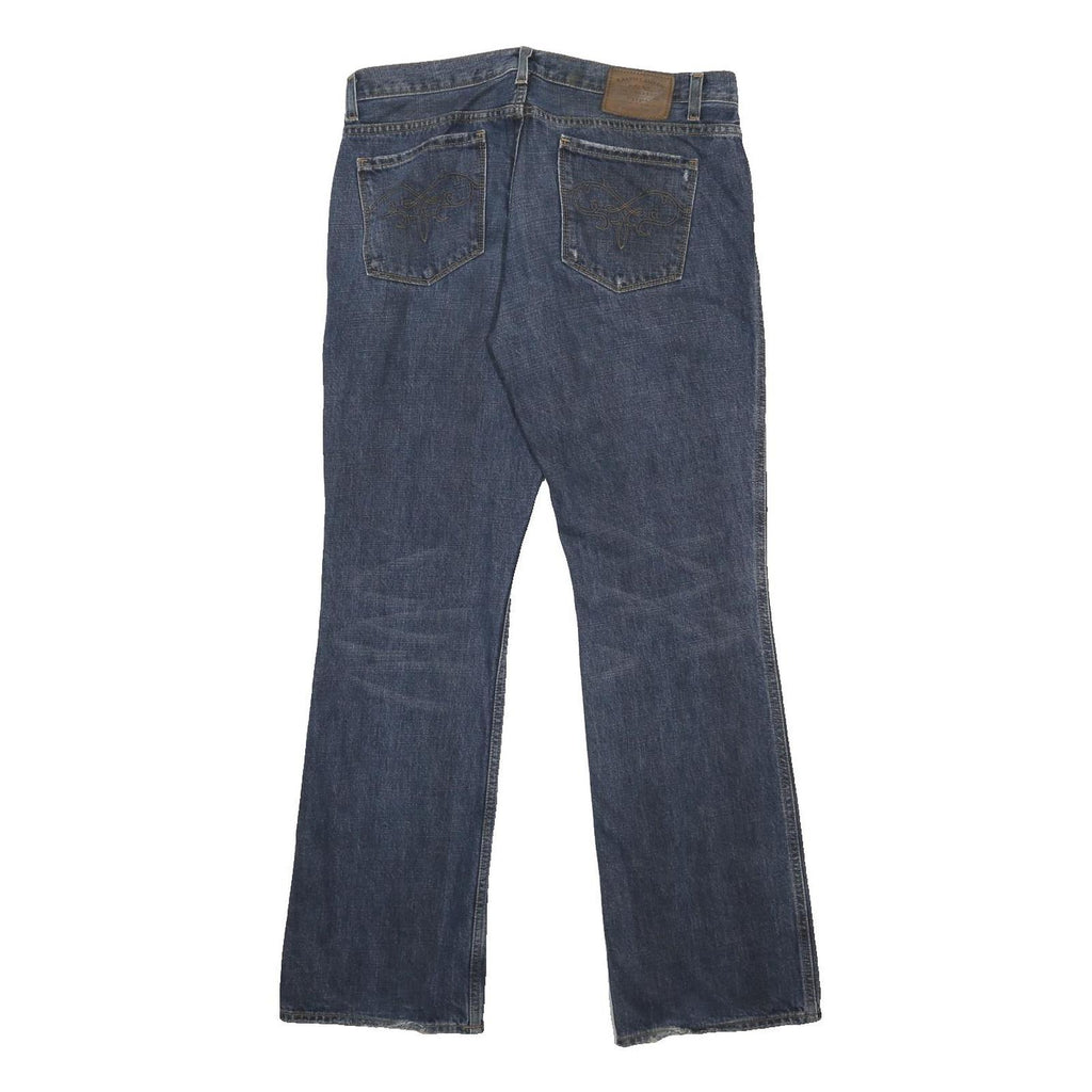 RALPH LAUREN Womens Regular Blue Denim Straight Fit Cotton W31 L30 Jeans Classic