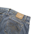 RALPH LAUREN Womens Regular Blue Denim Straight Fit Cotton W31 L30 Jeans Classic