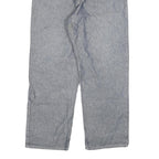 DICKIES Mens Relaxed Jeans Blue Denim W34 L32 Distressed Workwear Zip Closure