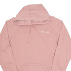 CHAMPION Womens Pink Hoodie L