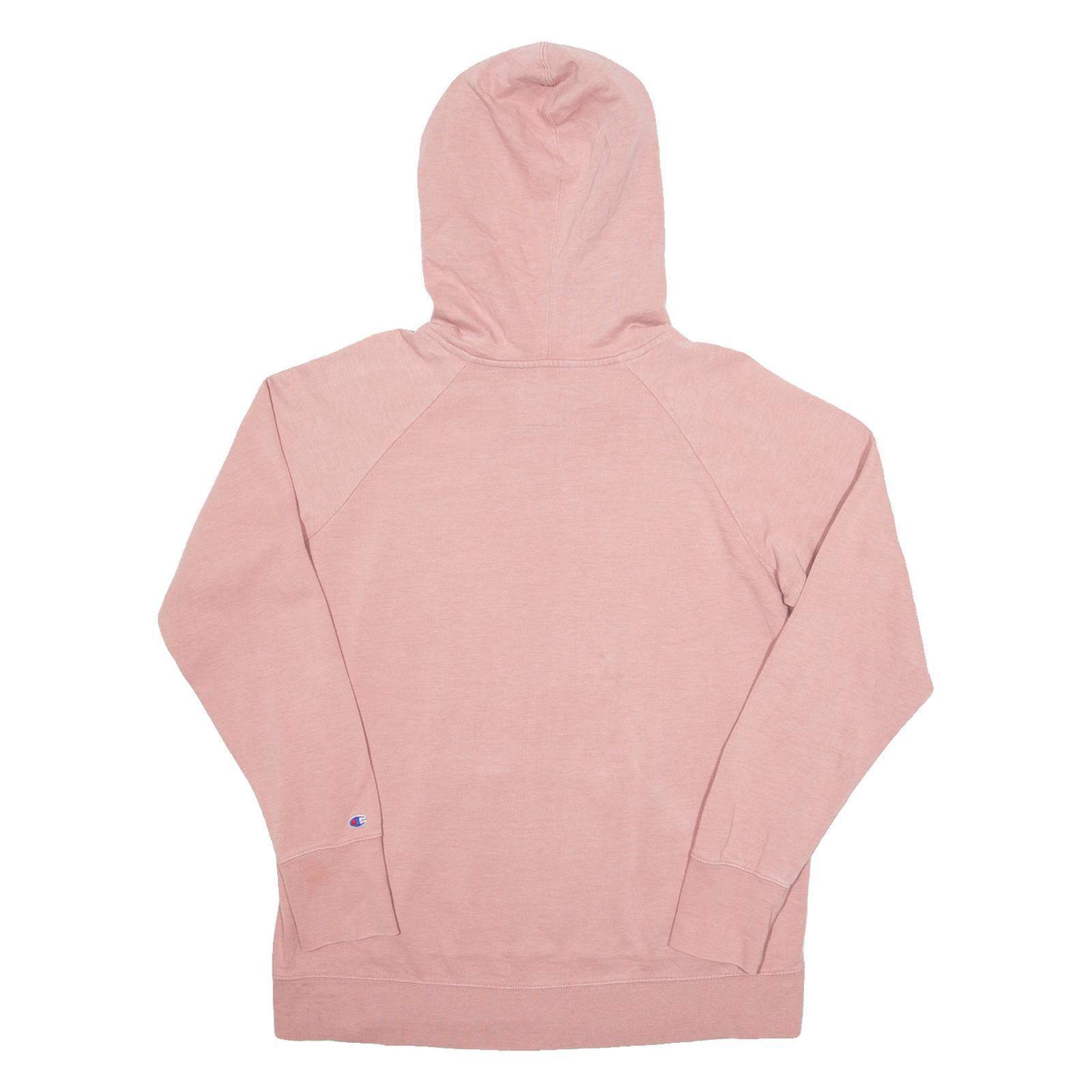 CHAMPION Womens Pink Hoodie L