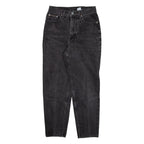 CALVIN KLEIN JEANS Womens Jeans Black Regular Tapered W24 L24