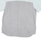 VANS Mens Light Blue & Grey Cotton Blend Shirt XL Casual Button-Up