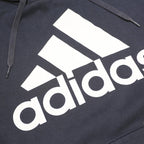 ADIDAS Mens Blue Hoodie M Cotton Blend Sports Casual Pullover Hoodie