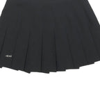 HEAD Womens Black Pleated Mini Skirt Polyester Blend Size S Tennis Casual