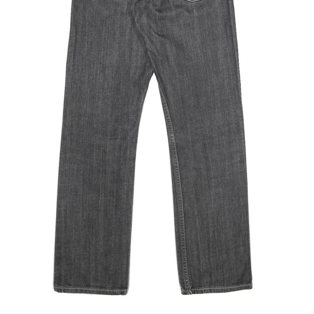 LEVI'S 514 Slim Mens Jeans Black Slim Straight Denim Medium W28 L30 Classic Fit