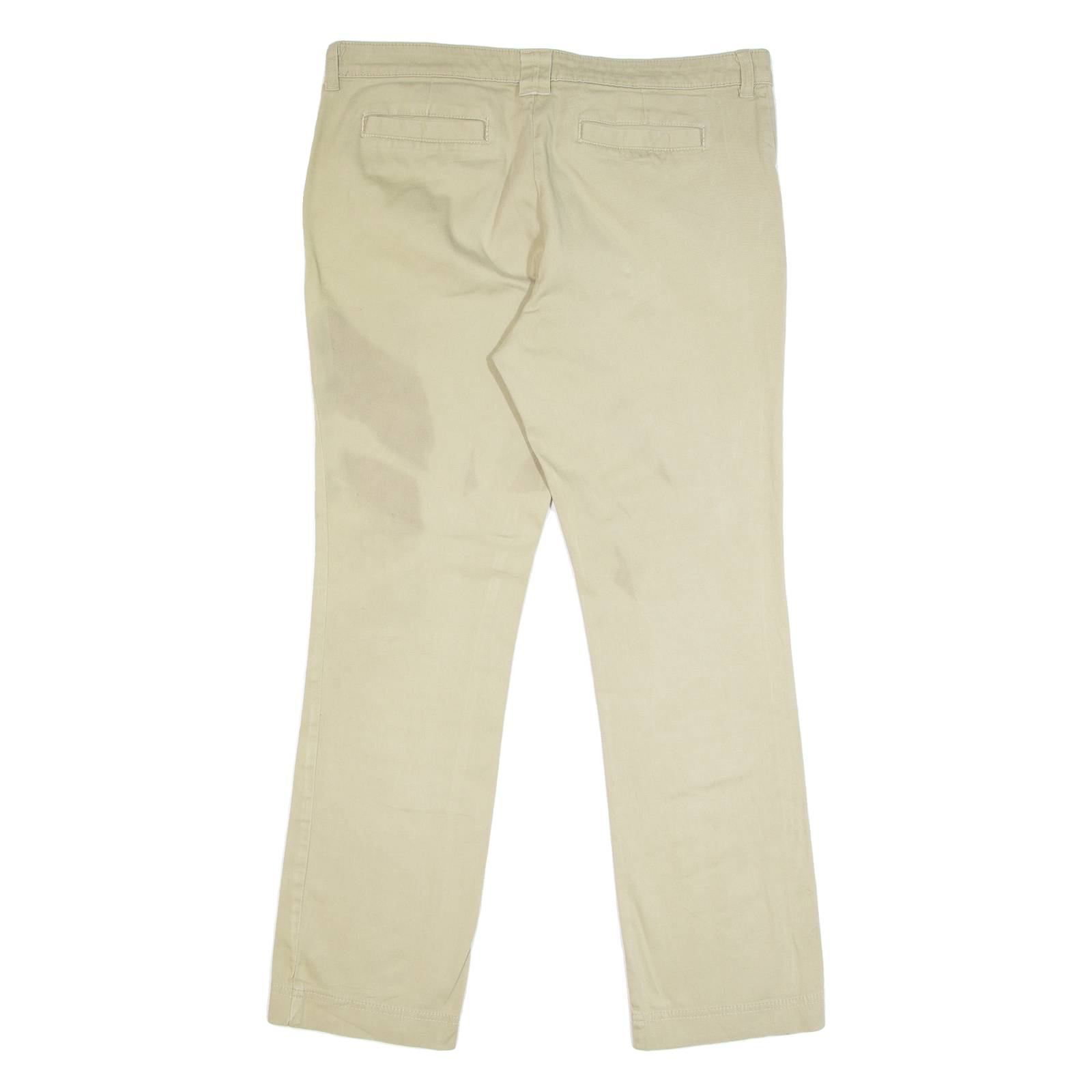 DICKIES Chino Style Womens Trousers Beige Regular Straight W36 L29