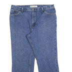 LEE Mens Jeans Blue Regular Straight Denim Medium W40 L28 Classic Cotton Blend