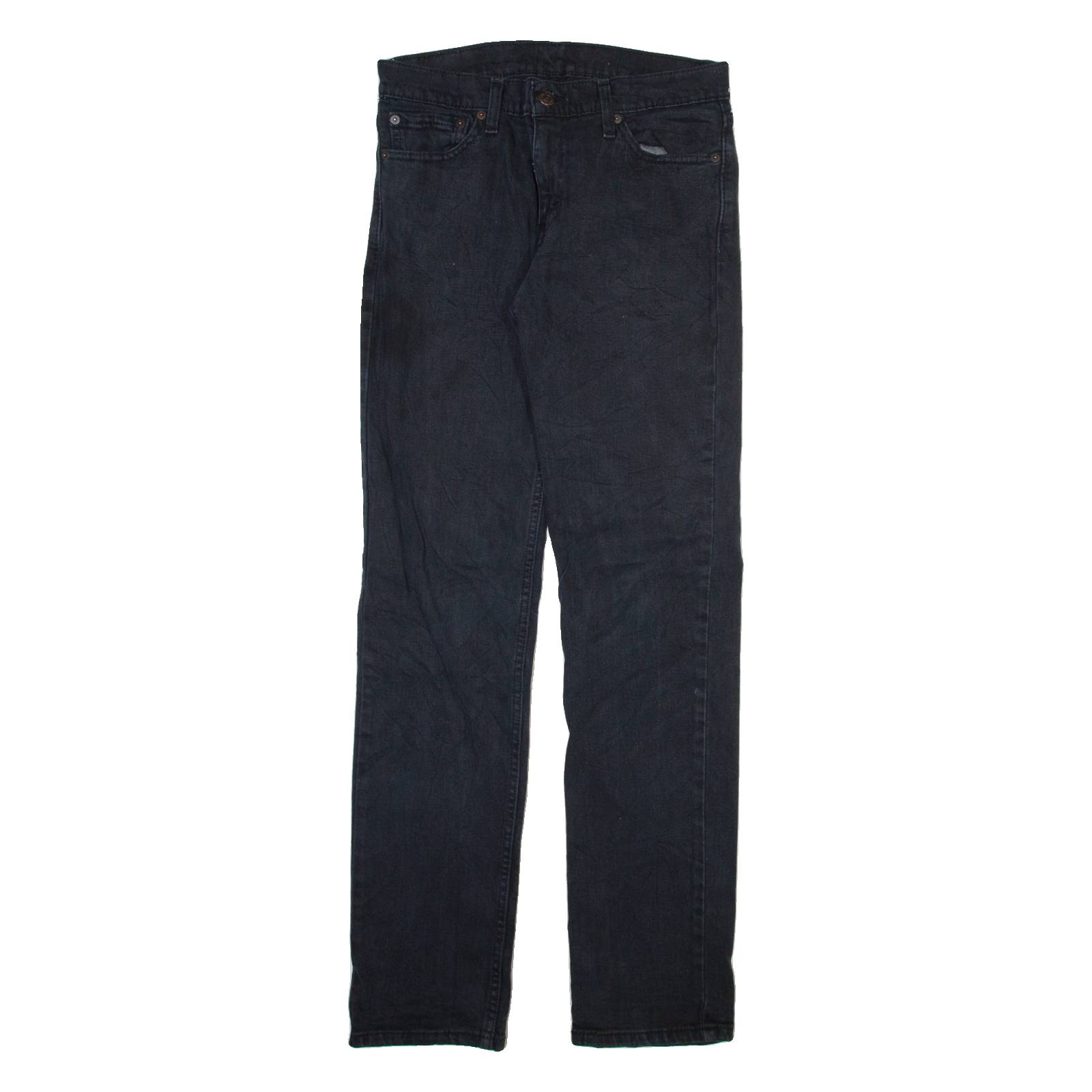 LEVI'S 511 Jeans Mens Black Slim Straight W29 L32