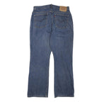 LEVI'S Womens Blue Regular Straight Denim Medium W32 L30 Jeans