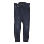 LEVI'S Mens Jeans Blue Slim Skinny Denim Medium W31 L30 Stretch Zip