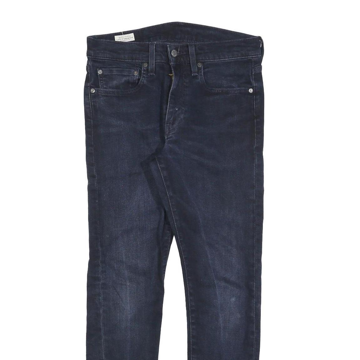 LEVI'S Mens Jeans Blue Slim Skinny Denim Medium W31 L30 Stretch Zip