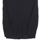 DKNY Womens Black Wool Blend Single-Breasted Blazer Jacket S Woven Classic