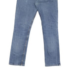 CARHARTT Mens Blue Regular Fit Straight Leg Denim W32 L30 Zip Cotton Blend