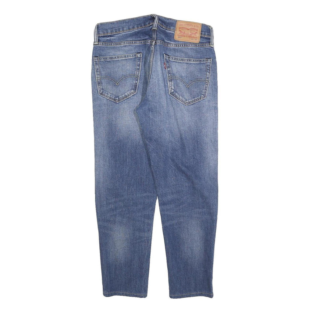 LEVI'S 511 Slim Mens Jeans Blue Slim Skinny Denim Medium W30 L26 Stylish Fit
