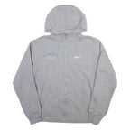 NIKE Mens Grey Hoodie Full Zip S