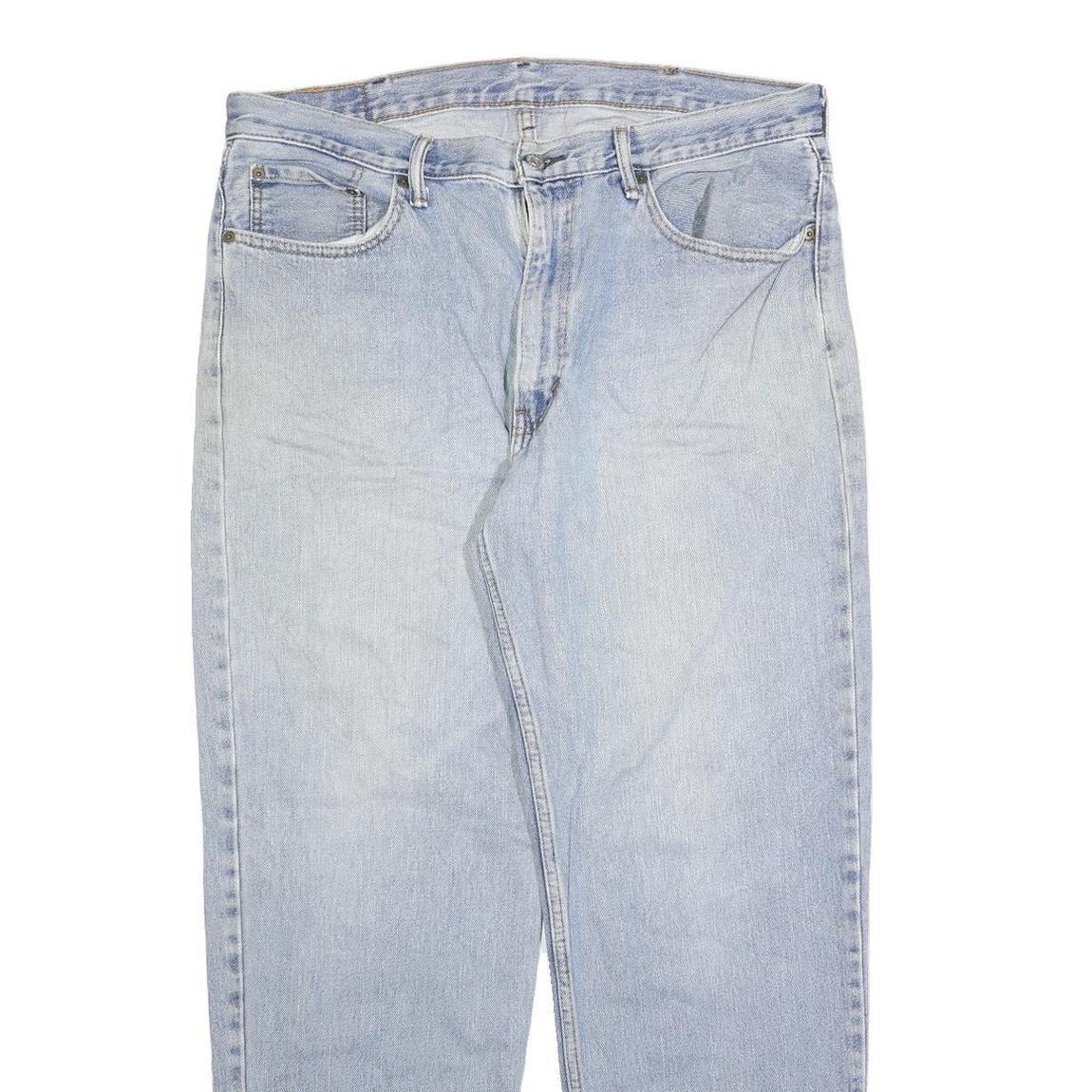 LEVI'S 550 Straight Mens Jeans Blue Relaxed Straight Denim Light W38 L32 Casual