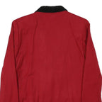 SAG HARBOR Womens Red & Black Blazer Jacket S Wool Classic Button Closure