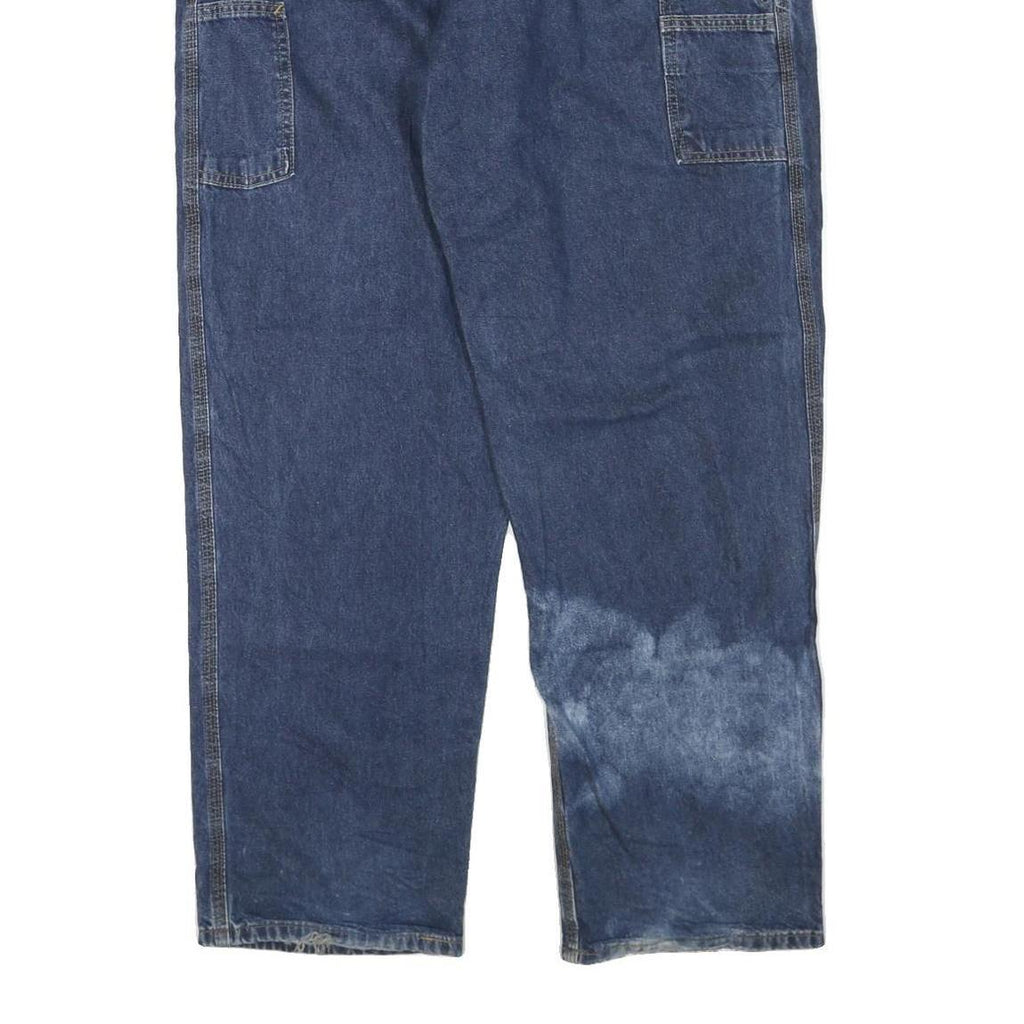 CARHARTT Mens Jeans Blue Regular Straight Denim Medium W38 L33 Workwear