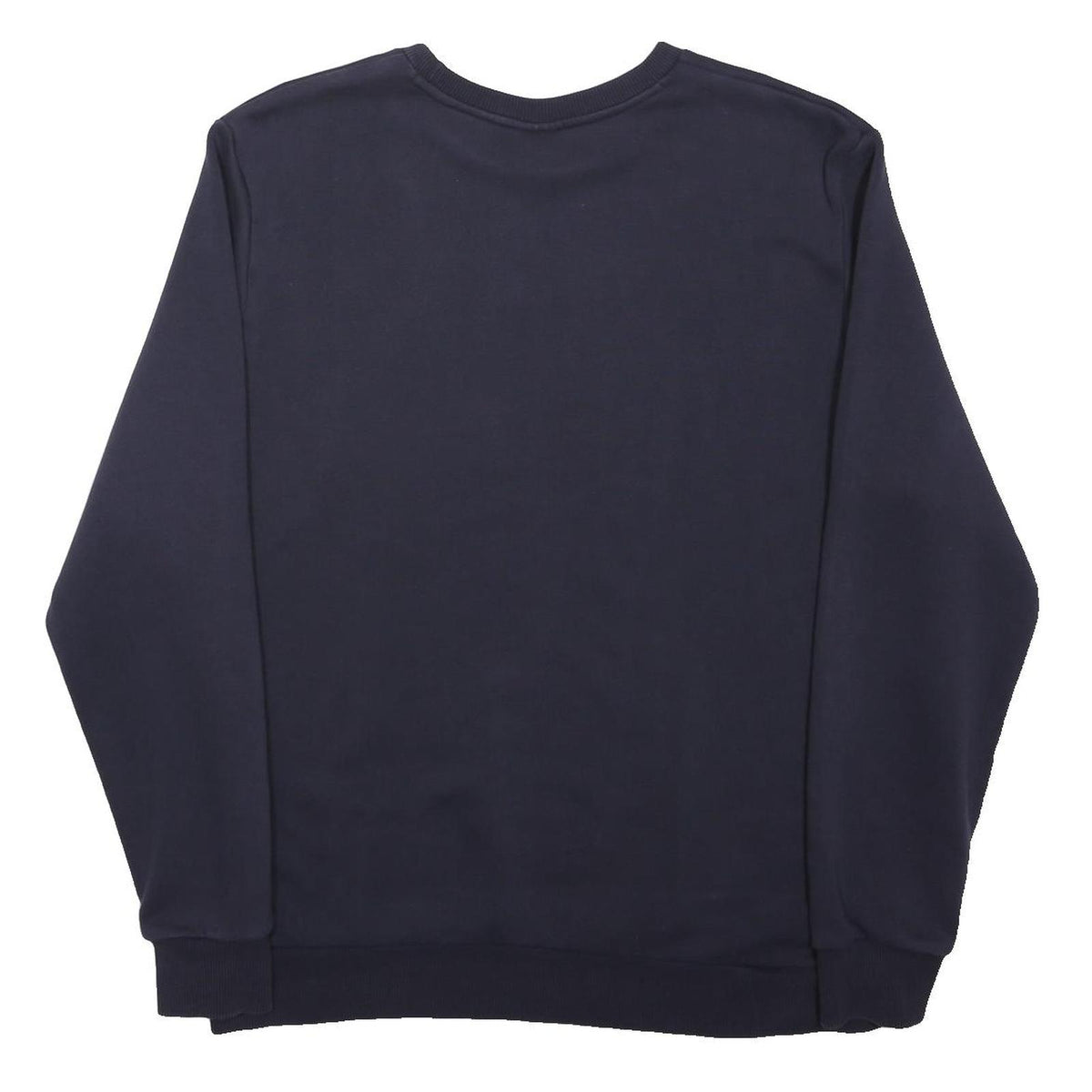 PUMA Mens Navy Blue Cotton Blend Crew Neck XL Sweatshirt Logo Print